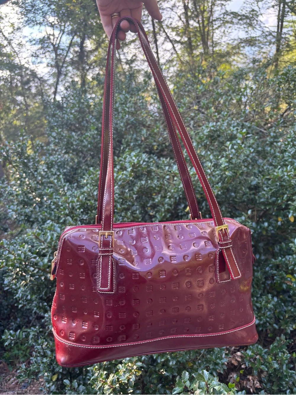 Arcadia patent leather